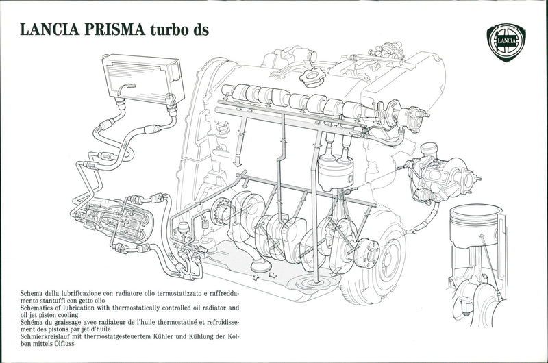 1985 Lancia Prisma Turbo DS - Vintage Photograph