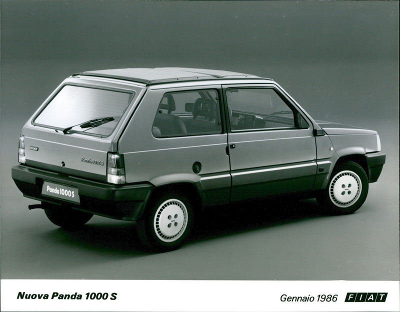 Fiat Panda 1000 S - Vintage Photograph