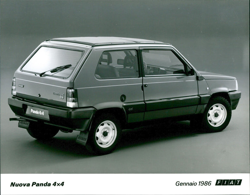 Fiat Panda 4x4 - Vintage Photograph