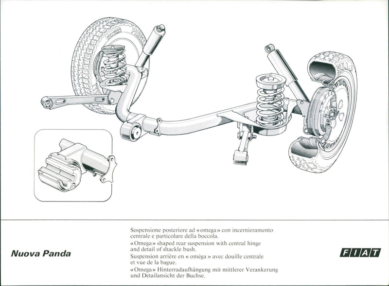 Fiat Panda - Vintage Photograph