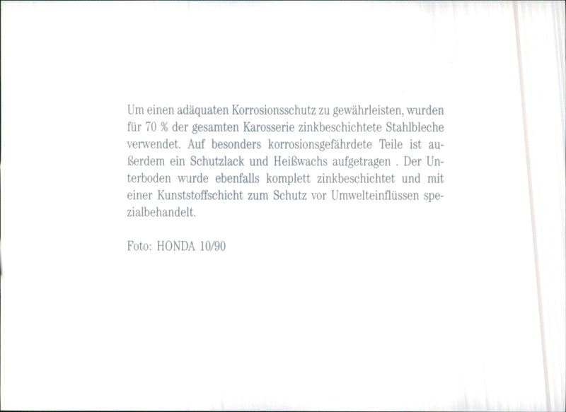 1990 Honda Concerto - Vintage Photograph