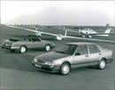 1991 Saab 900 Turbo 16 Cabrio and Saab 9000 CD 2.3 Turbo - Vintage Photograph