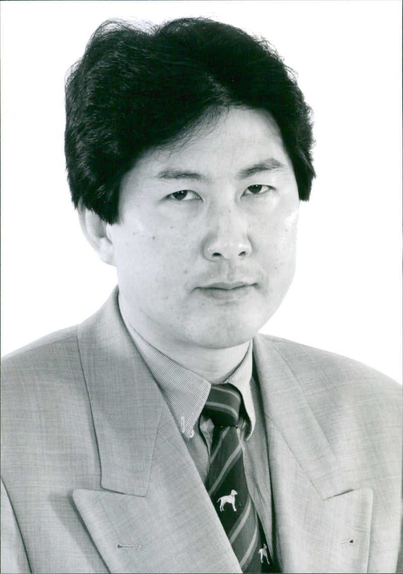 Jong-Hoon Cho of KUMHO Europe GmbH - Vintage Photograph