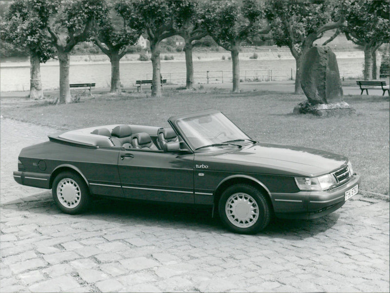 1991 Saab 900 Turbo 16 Cabrio - Vintage Photograph