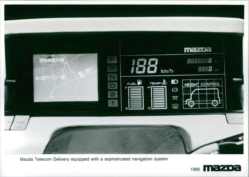 Mazda Telecom Delivery. - Vintage Photograph