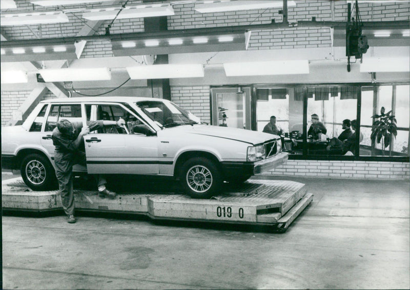 A break room - Vintage Photograph