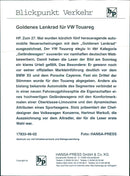 “Golden Steering Wheel”. - Vintage Photograph