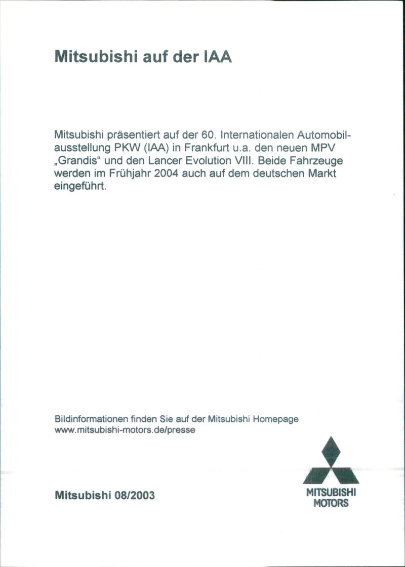 Mitsubishi - Vintage Photograph