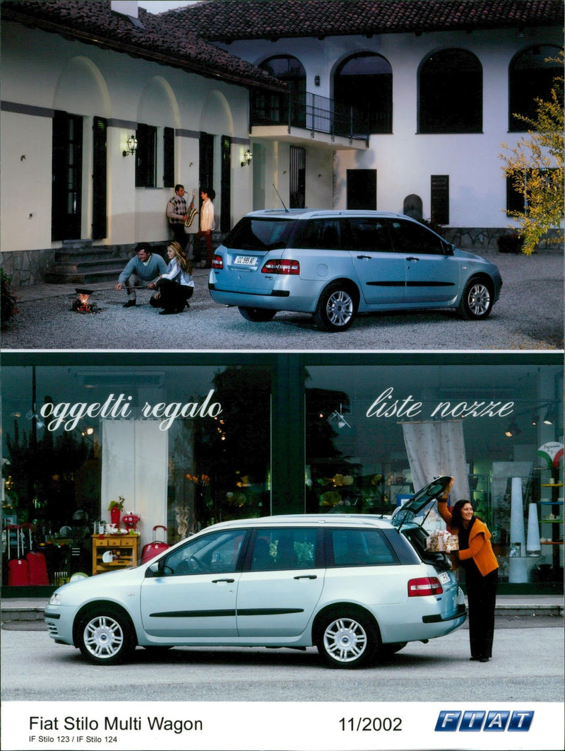 Fiat Stilo Multi Wagon - Vintage Photograph