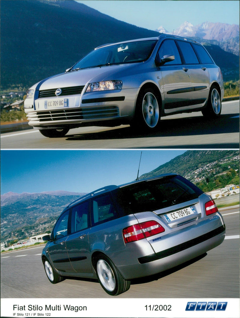 Fiat Stilo Multi Wagon - Vintage Photograph