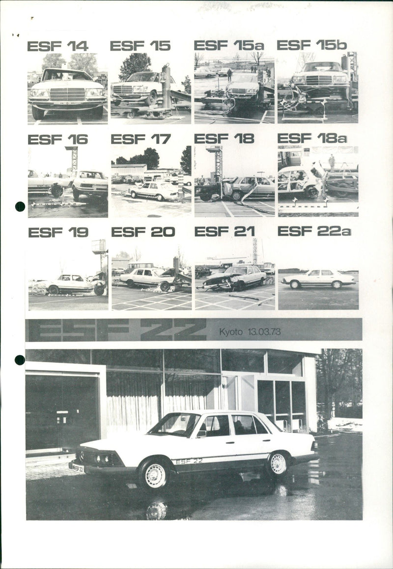 Mercedes-Benz ESF 22 1973 - Vintage Photograph