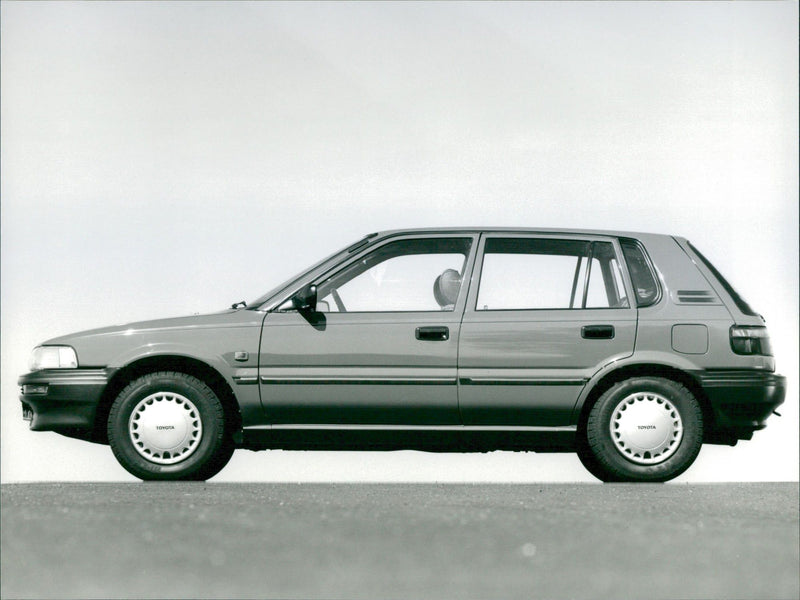 1987 Toyota Corolla Compact - Vintage Photograph