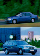 Mercedes-Benz C-class and Mercedes-Benz C 220 Turbodiesel - Vintage Photograph