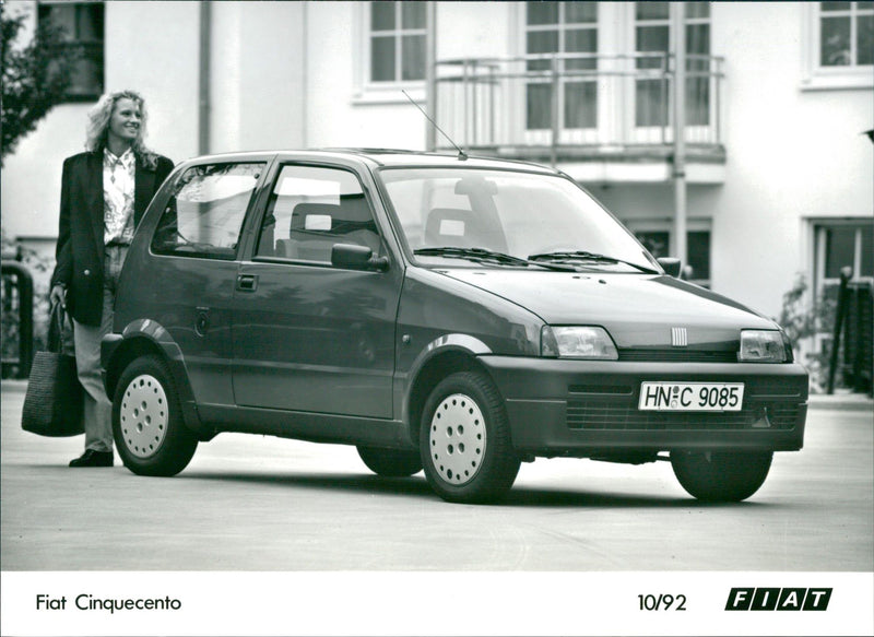 1992 Fiat Cinquecento - Vintage Photograph