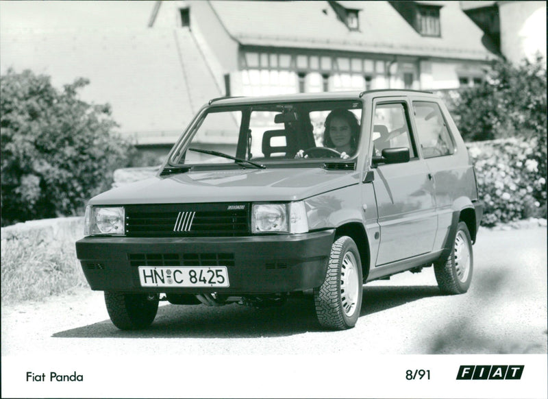 1991 Fiat Panda - Vintage Photograph