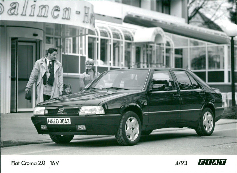 1993 Fiat Croma 2.0 16V - Vintage Photograph