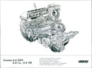 Fiat Croma 2.0 CHT, 2.0 i.e., 2.5 TD gearbox - Vintage Photograph