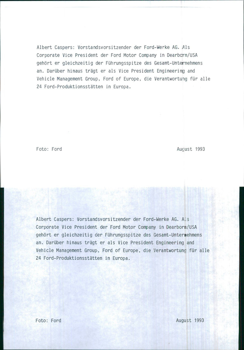 Albert Caspers - Vintage Photograph