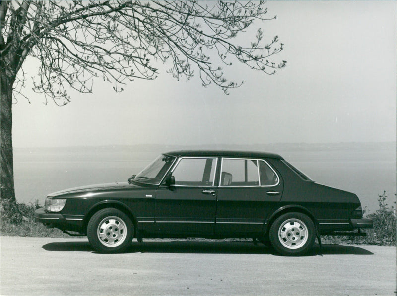1981 Saab 900 Sedan - Vintage Photograph