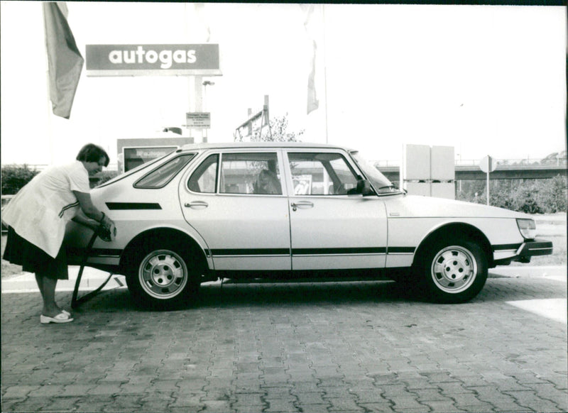 1981 Saab - Vintage Photograph