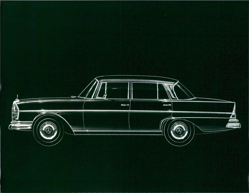 Mercedes Benz - Vintage Photograph