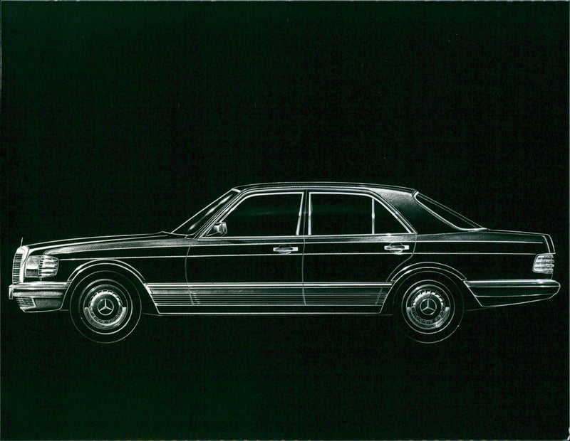 Mercedes Benz - Vintage Photograph