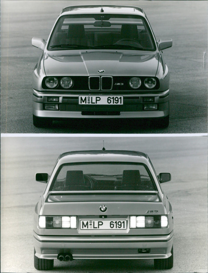 1986 BMW M3 - Vintage Photograph