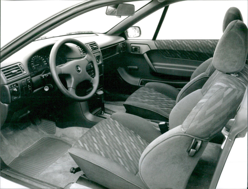 1990 Opel Calibra. - Vintage Photograph