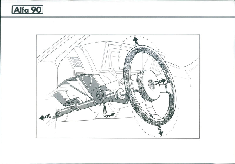 Alfa Romeo 90 - Vintage Photograph