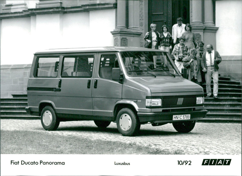 1992 Fiat Ducato Panorama - Vintage Photograph