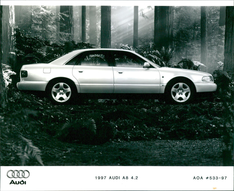 1997 Audi A8 - Vintage Photograph