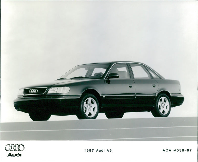 1997 Audi A6 - Vintage Photograph