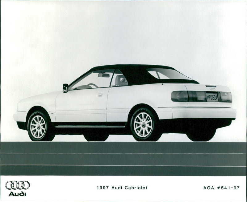 1997 Audi Cabriolet - Vintage Photograph