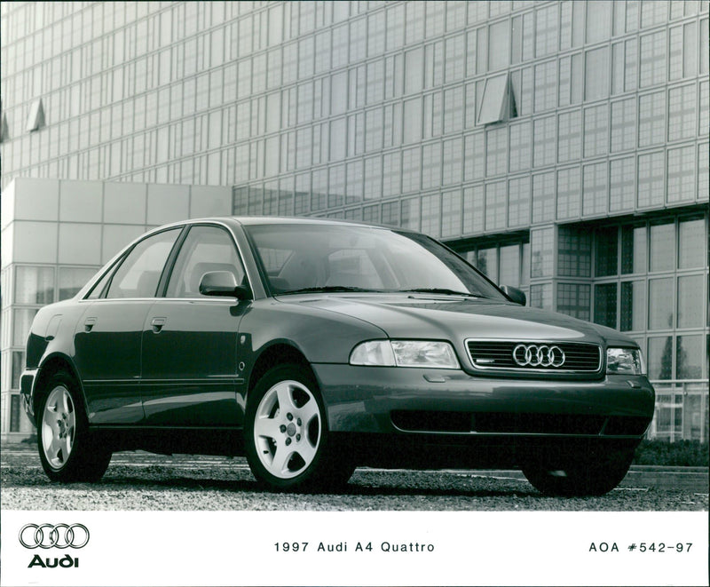 1997 Audi A4 - Vintage Photograph