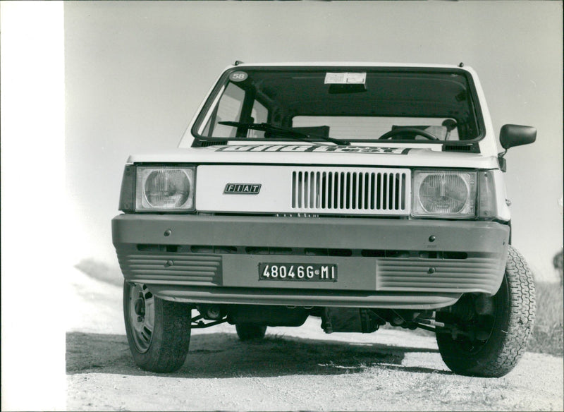 Fiat Panda 4x4 1980 - Vintage Photograph