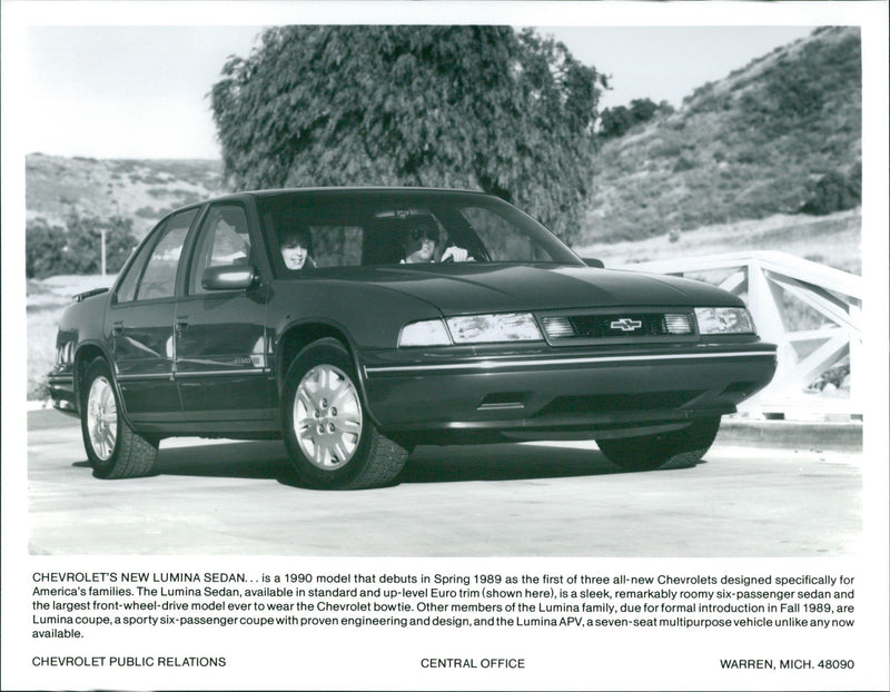 1990 Chevrolet Lumina Sedan - Vintage Photograph
