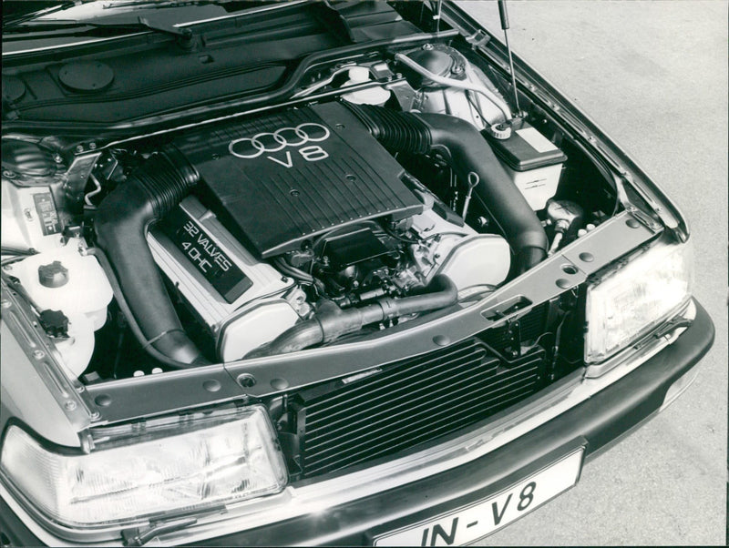 1988 Audi V8 - Vintage Photograph
