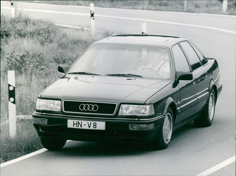 1988 Audi V8 - Vintage Photograph