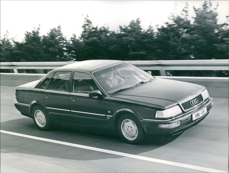 1988 Audi V8 - Vintage Photograph