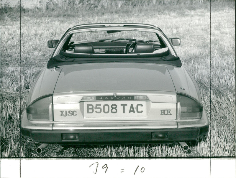 1985 Jaguar XJS Cabrio - Vintage Photograph