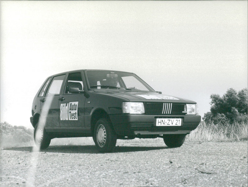 Fiat Uno - Vintage Photograph