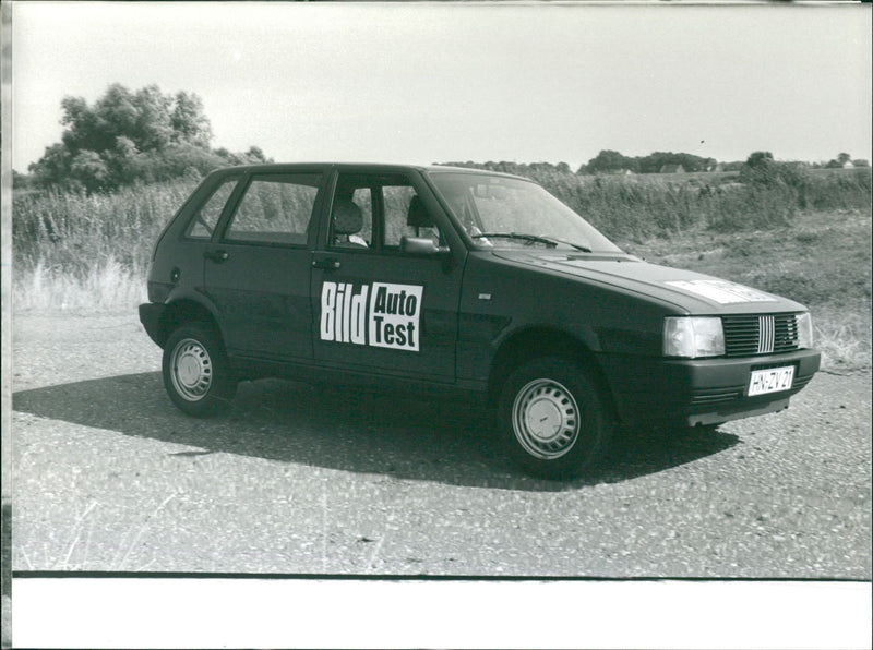 Fiat Uno - Vintage Photograph