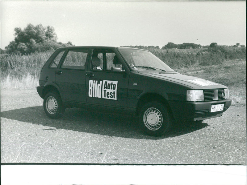 Fiat Uno - Vintage Photograph