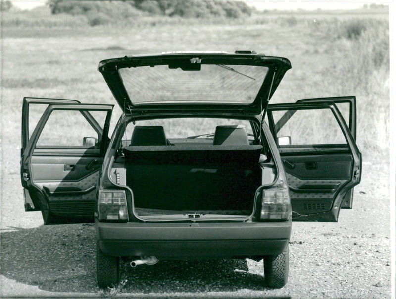 Fiat Uno - Vintage Photograph