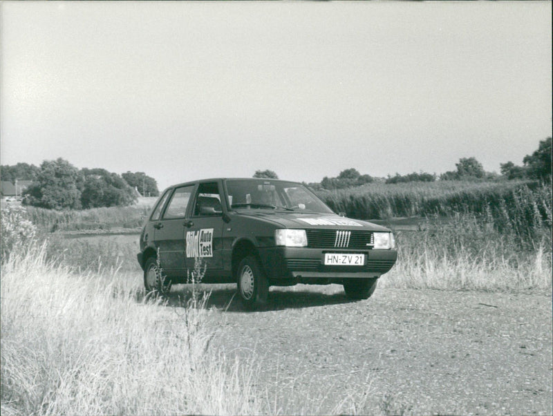 Fiat Uno - Vintage Photograph