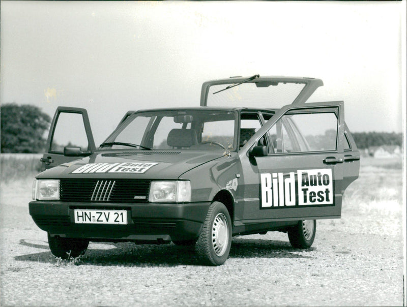 Fiat Uno - Vintage Photograph