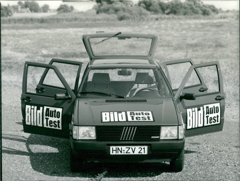 Fiat Uno - Vintage Photograph