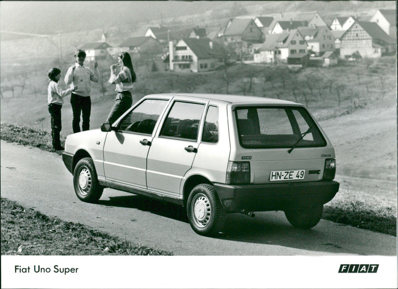 Fiat Uno Super - Vintage Photograph