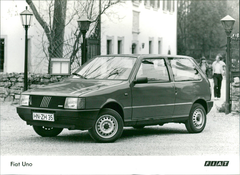 Fiat Uno - Vintage Photograph