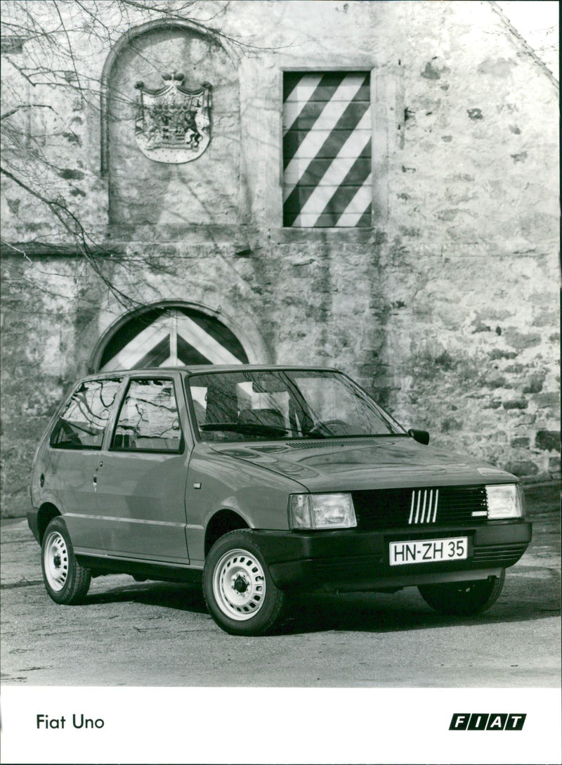 Fiat Uno - Vintage Photograph